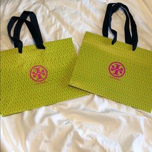 Tory Burch shopping bags